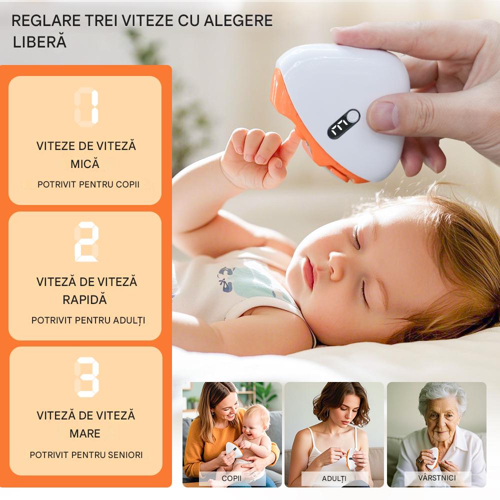 Unghiera Electrică 2 în 1 cu Protecție pentru Copii