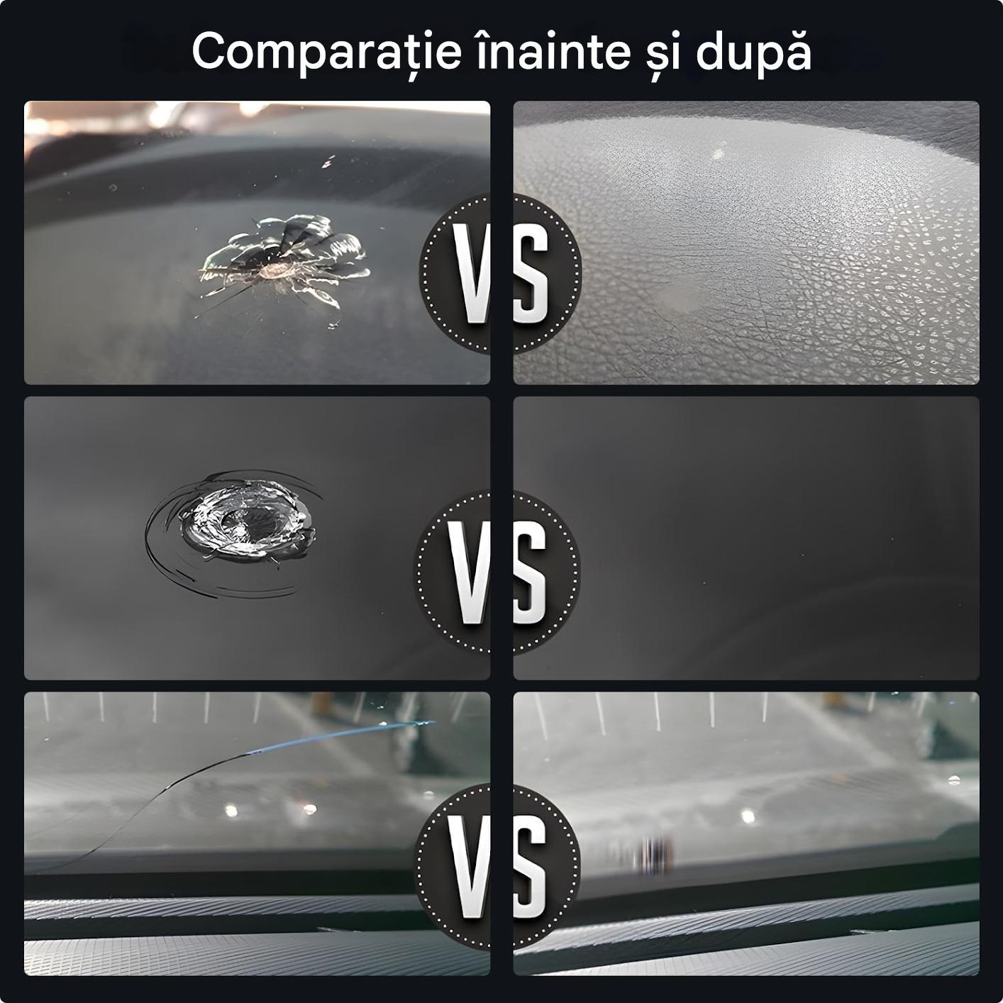 Kit Reparație Parbriz Ușor și Rapid